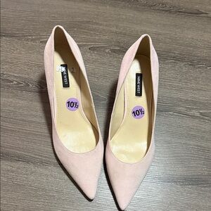 Nine West Blush Pink Pointed-Toe Pumps